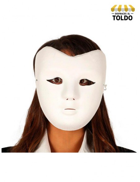 Máscara blanca (para pintar) Máscaras