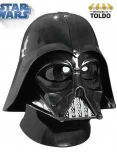 Máscara darth vader casco 2 piezas Máscaras