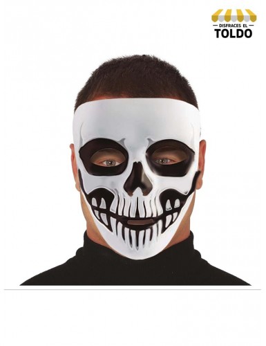 Máscara esqueleto PVC Máscaras