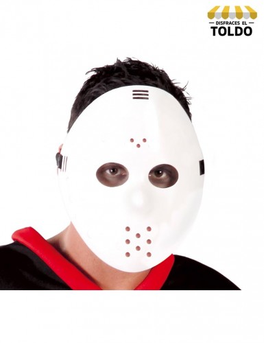Máscara jason blanca Máscaras