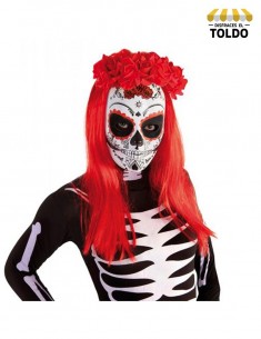 Máscara katrina blanca Máscaras
