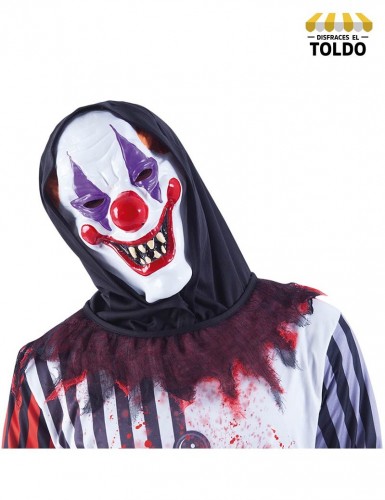 Máscara payaso loco Máscaras