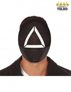 Máscara triangulo juego calamar Máscaras