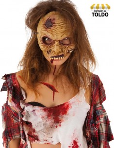 Media máscara zombie Máscaras
