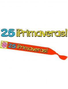 BANDA 25 PRIMAVERAS Complementos