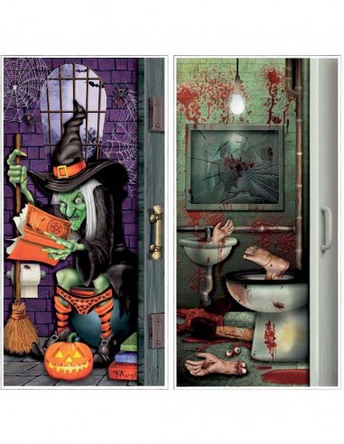 DECORACION PUERTA HALLOWEEN Decoración